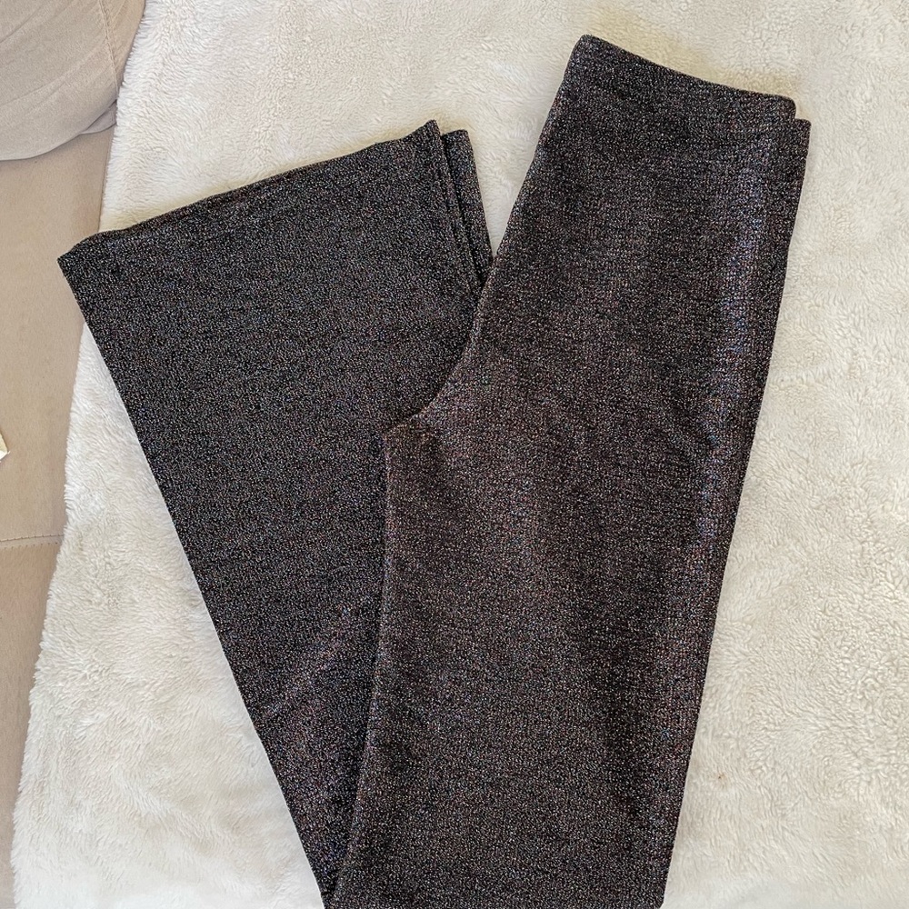 Metallic Bell Bottoms